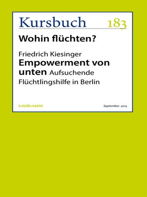 cover image of Empowerment von unten
